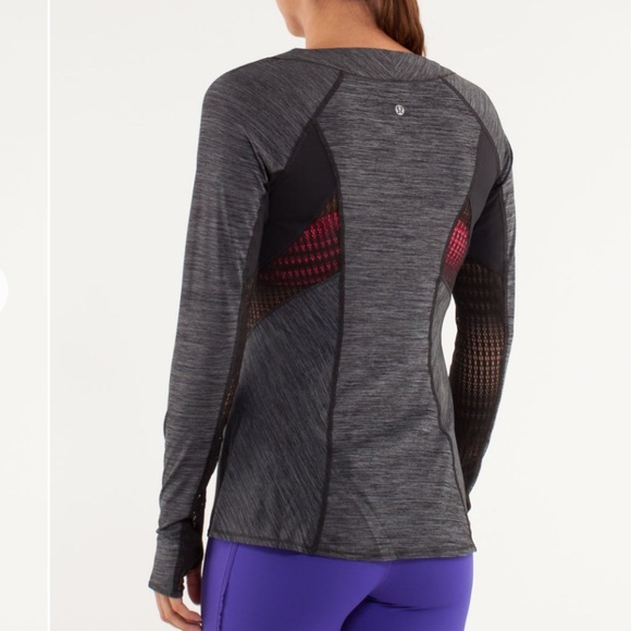 Like New! Lululemon Sun Runner Long Sleeve (8/10) - Picture 2 of 15